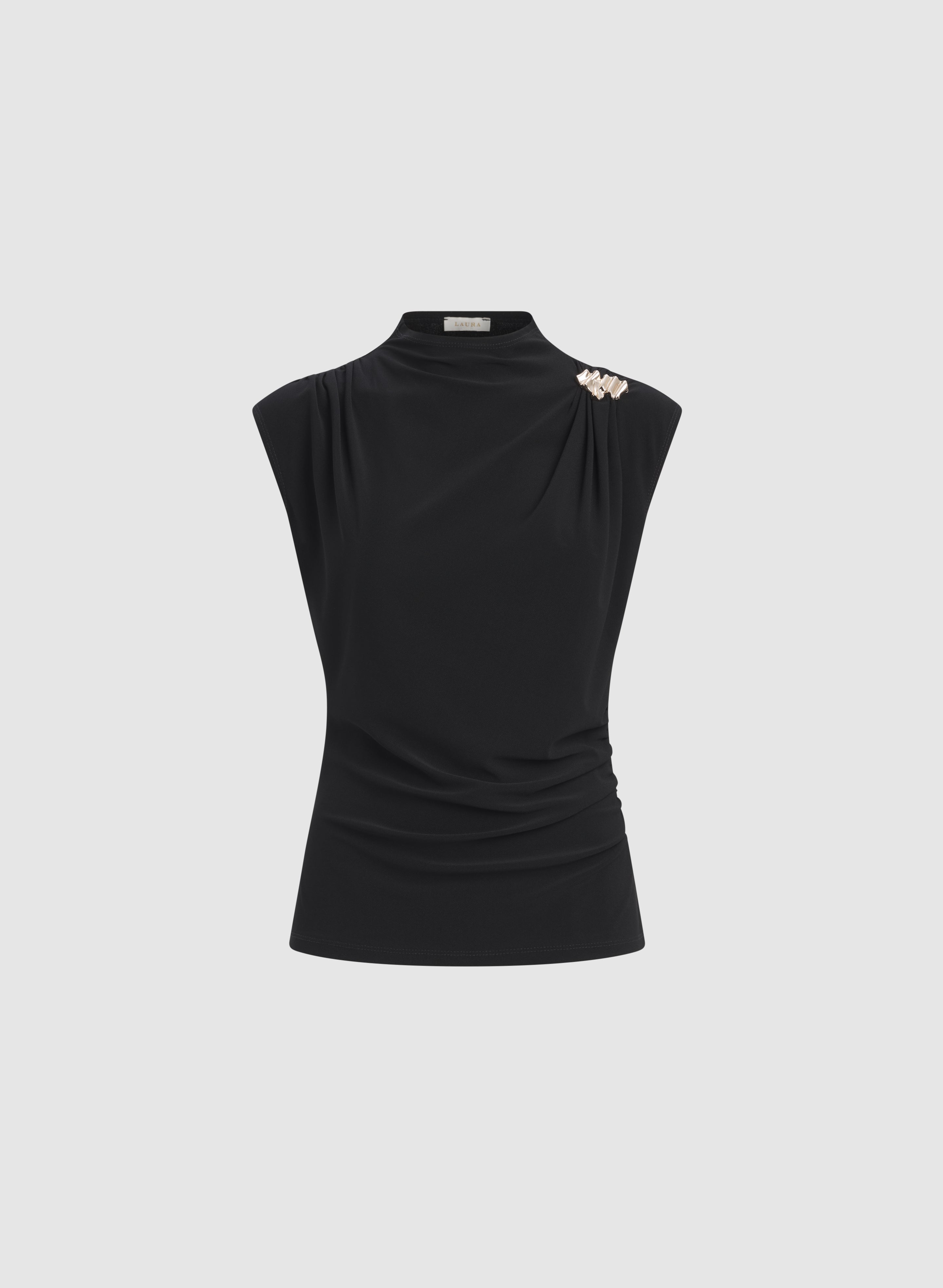 Shoulder Buckle Top