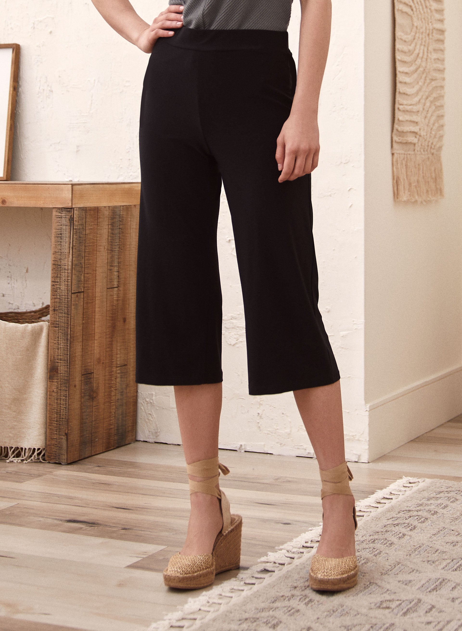 Laura Petites Pull-On Culotte Capris