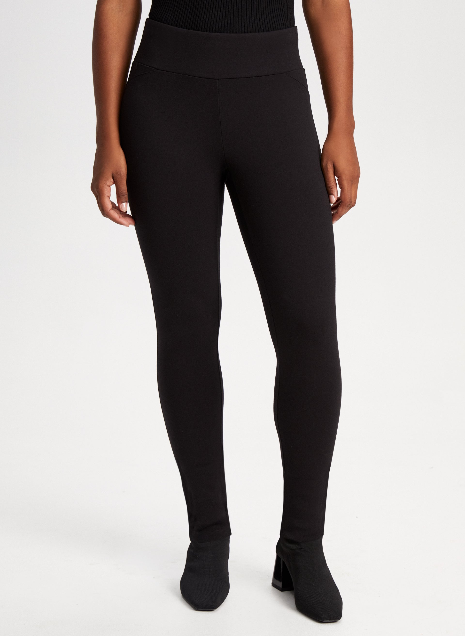Essential 2 in 1 Leggings - Black, Women's Trousers