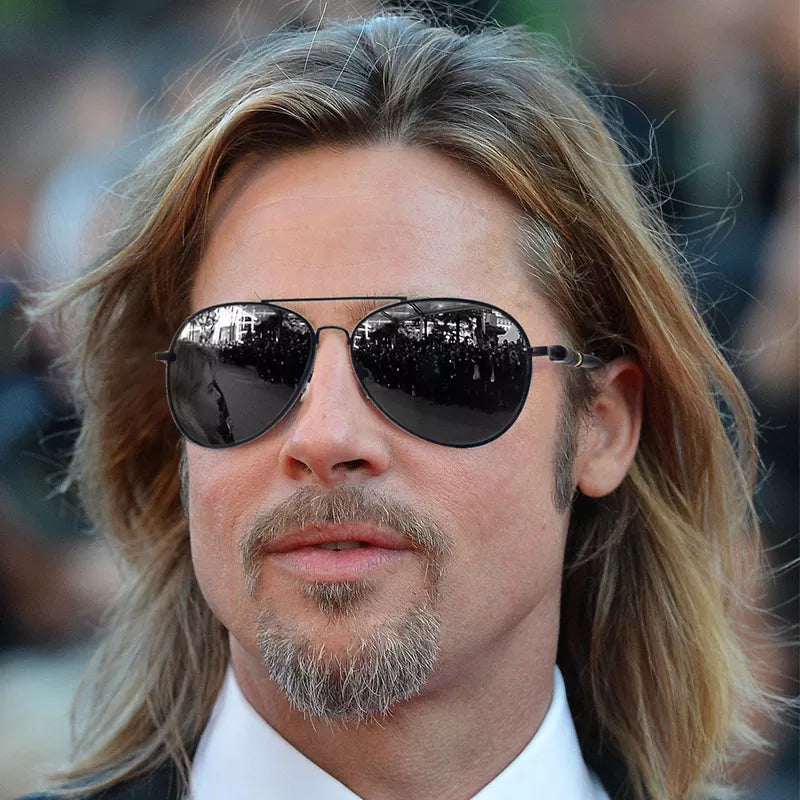 The Brad Spring Frame Aviator Sunglasses for Men
