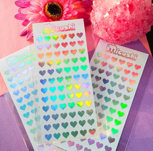 Forms Holographic Stickers Sheet – Micashi Store