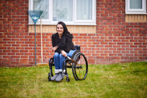 Nikkie from Oldham in her garden