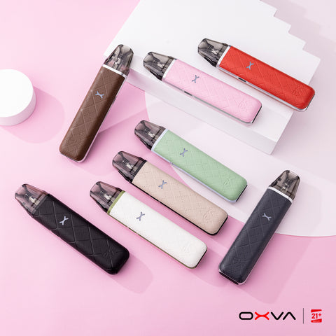 Overview of OXVA XLIM GO e-cigarette features.