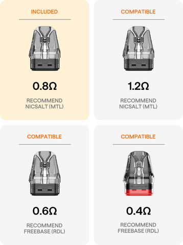 Image showing XLIM GO’s compatibility with multiple vaping styles.