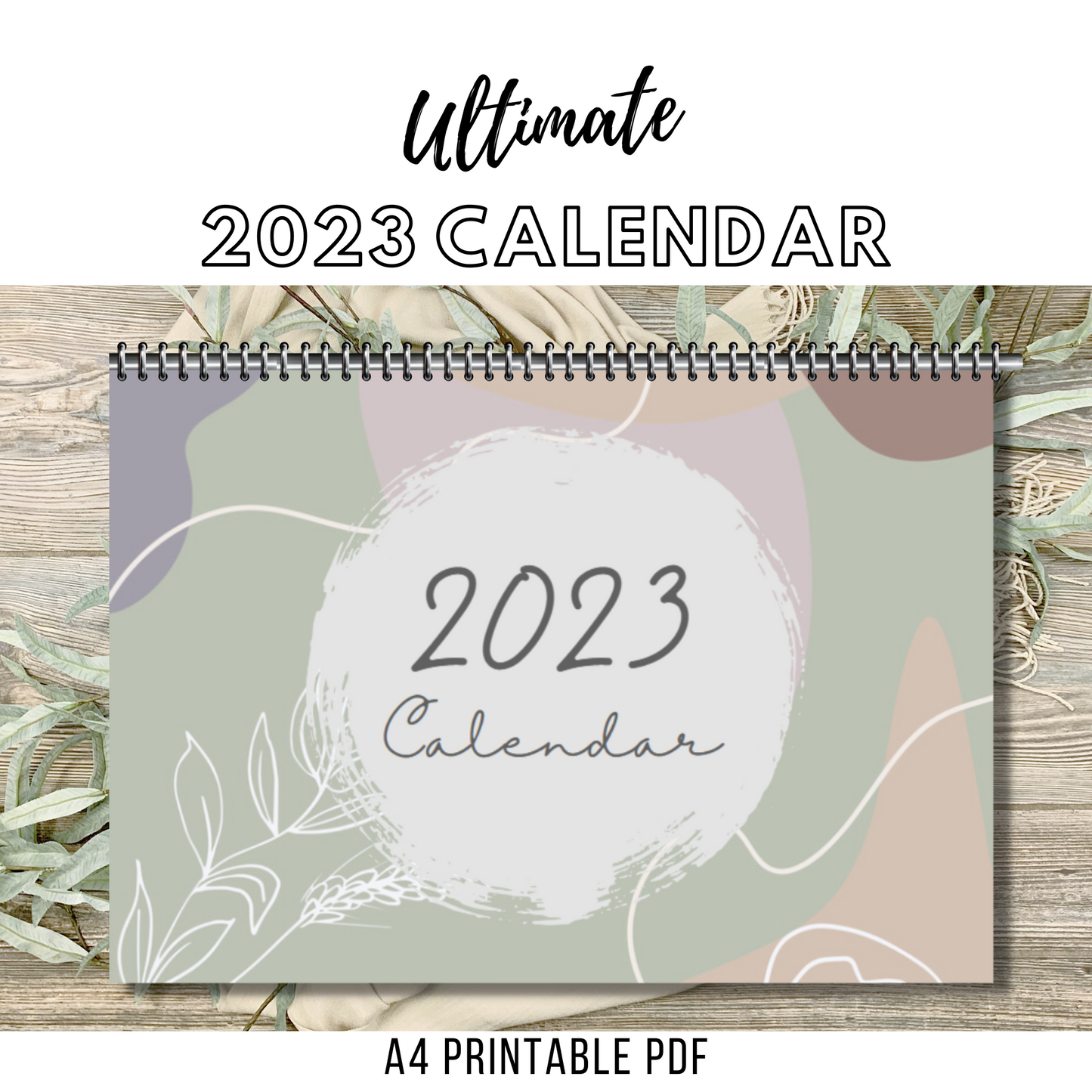 2023 Calendar Pastel – Hopscotch and Lattes