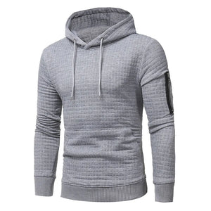 Zipper Men's Hoodies Casual Sports Design Long-sleeved Cardigan - QinoBox