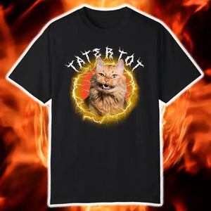Make My Cat MeTaL - Customizable T-Shirt - Deep Cuts