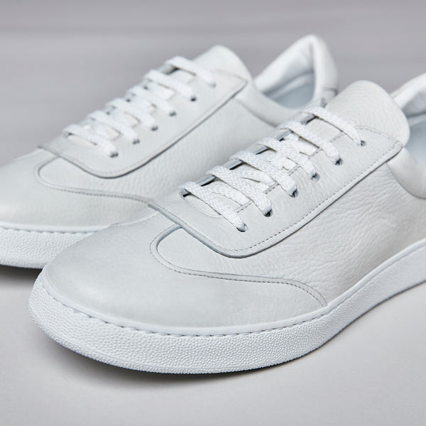 white formal sneakers