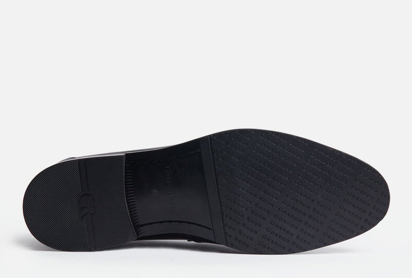Men's Shoes - Elliot Best-Selling Slip-On in Black by Gordon Rush