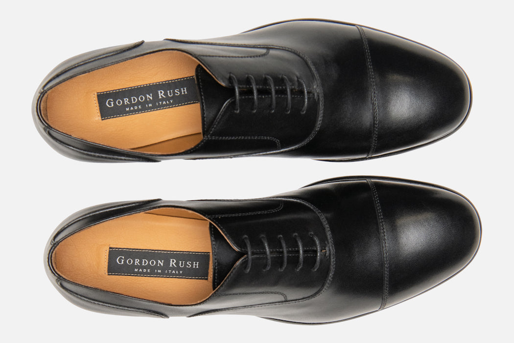 gordon rush black dress shoes