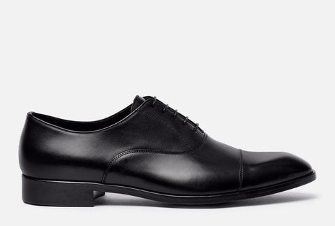 gordon rush cap toe leather oxford