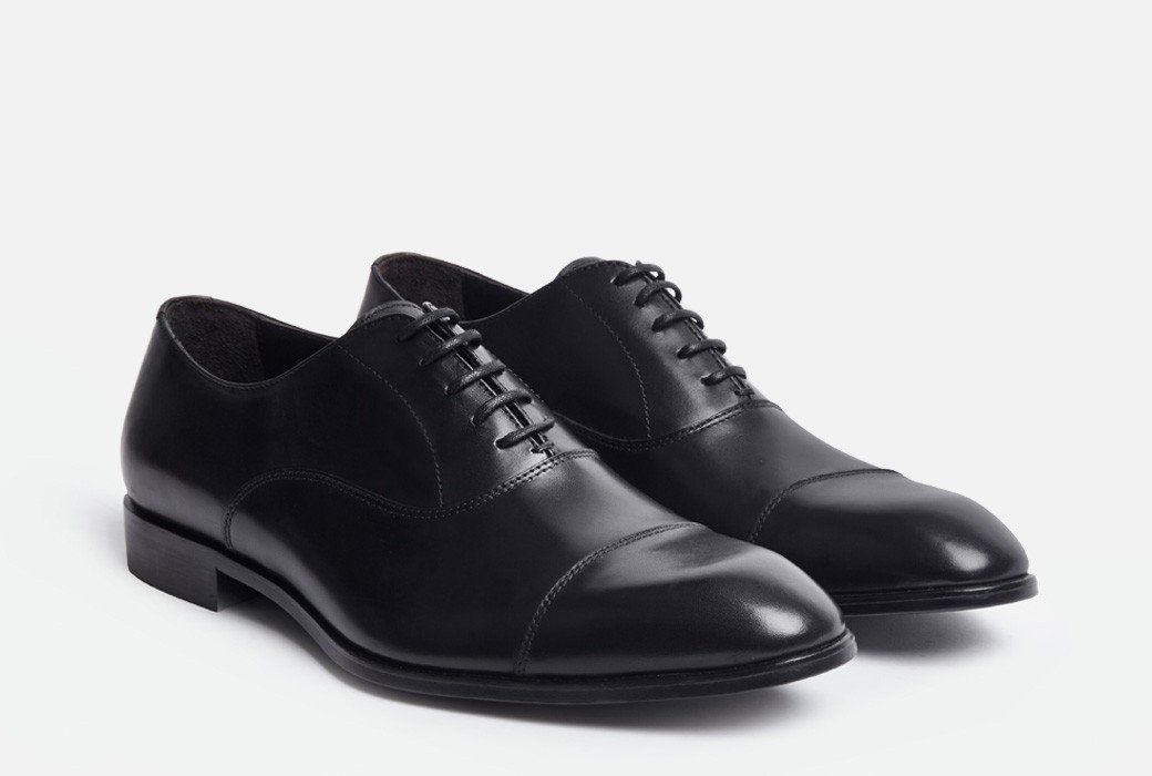 Evans | Men's Cap Toe Oxford Shoe in 