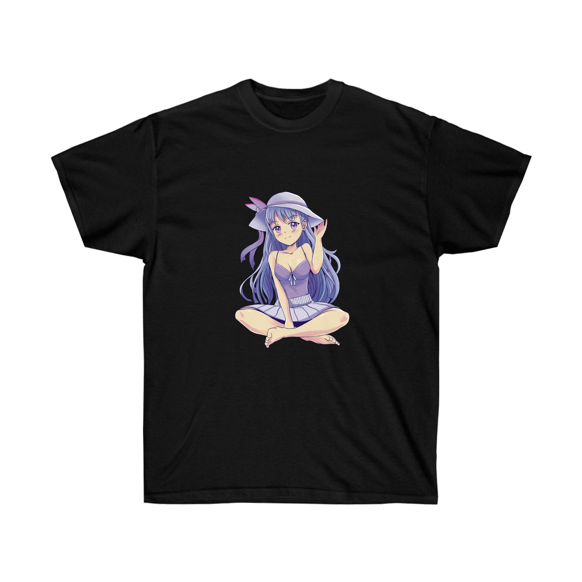 Graphic T-Shirt: Cute Anime Girl In Summer Outfit – Graphic T's For Me