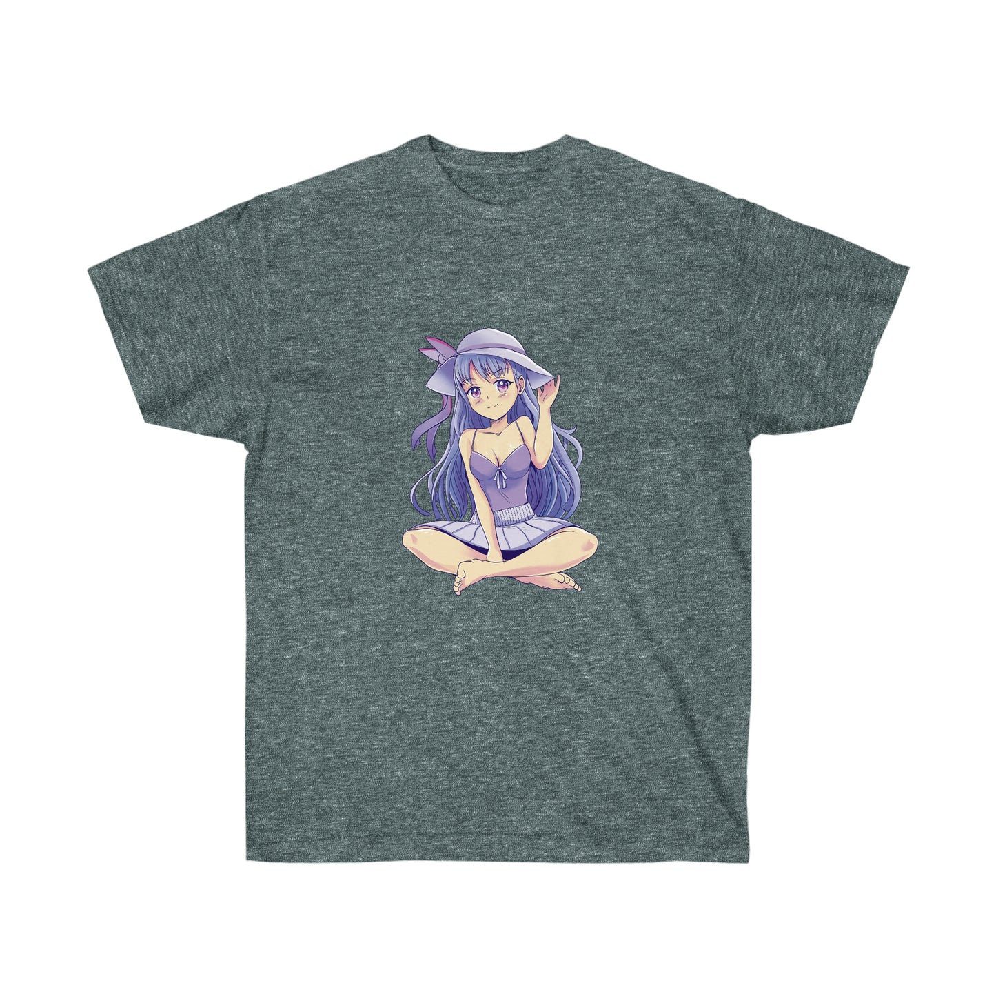 Graphic T-Shirt: Cute Anime Girl In Summer Outfit – Graphic T's For Me