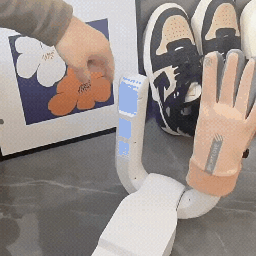 Electric Shoe Dryer animation