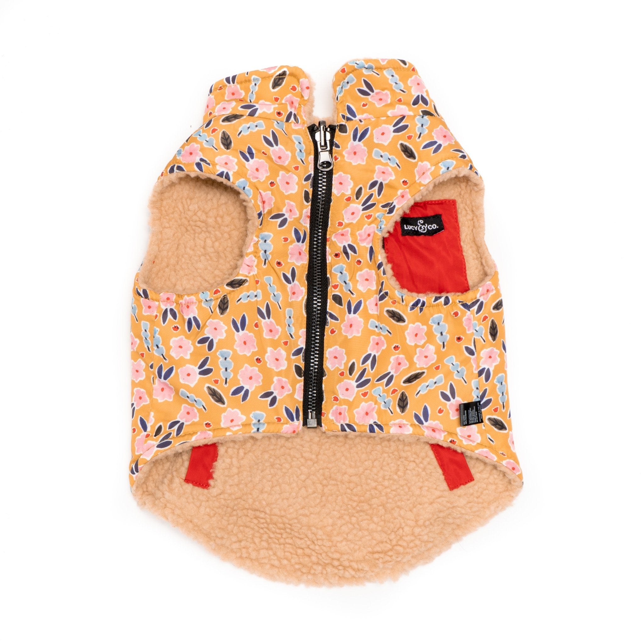 Reversible Dog Vests | The Little Lamb Teddy Vest | Lucy & Co.