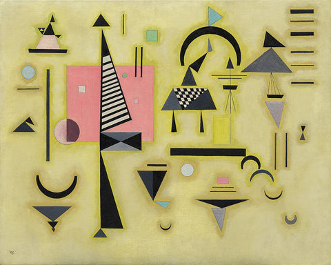 Decisive Pink, 1932, Oil On Canvas, Solomon R. Guggenheim Museum