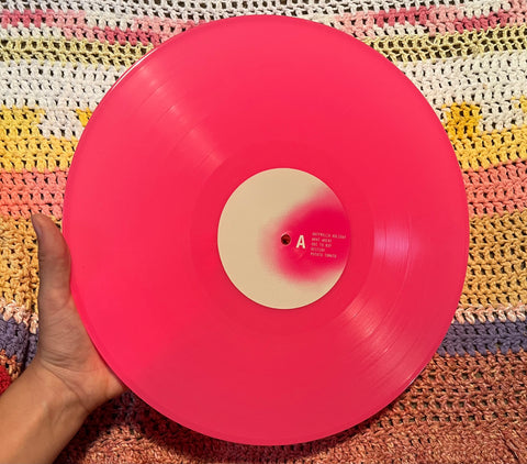 Decisive pink, electronic pop on pink vinyl