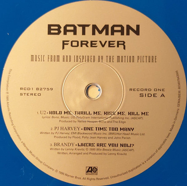 Buy Various : Batman Forever (Music From And Inspired By The Motion  Picture) (2xLP, Album, Ltd, RE, Blu) Online for a great price – Tonevendor  Records
