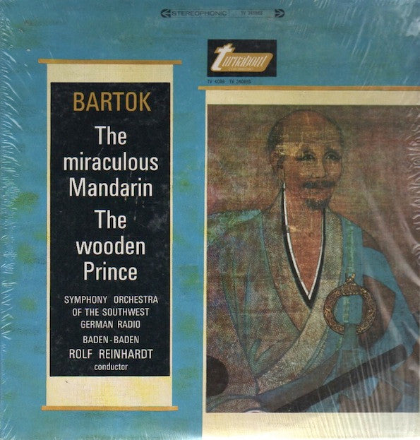 Buy Béla Bartók, Südwestfunkorchester Baden-Baden, Rolf Reinhardt : The  Miraculous Mandarin / The Wooden Prince (LP, Album, RP) Online for a great  price – Tonevendor Records