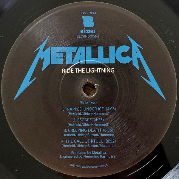 Buy Metallica : Ride The Lightning (LP, Album, RE, RM) Online for a great  price – Tonevendor Records