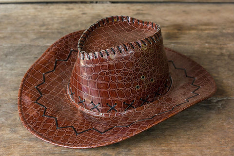 Leather Hat As Gift