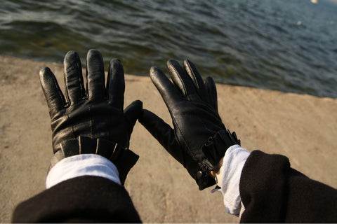 Leather Gloves As Gift