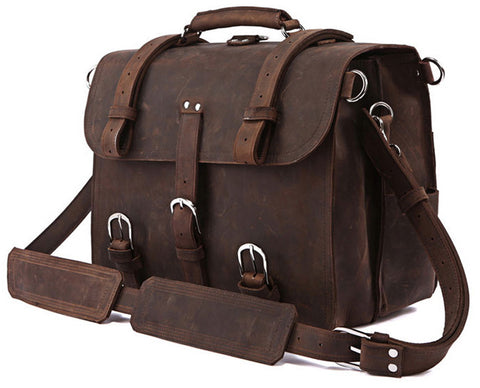 Top 10 Leather Laptop Bags for Men | High On Leather