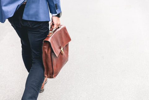 Cowhide Leather Briefcase