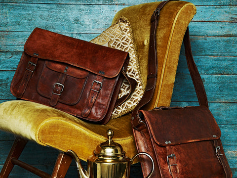 Vintage Leather Bags at Rs 5500 | Leather Travel Bags in Jaipur | ID:  18676901712
