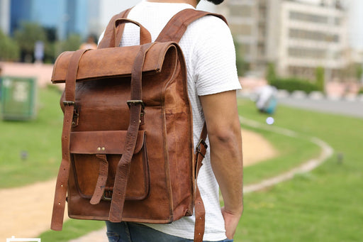 Self Leather Designer Backpacks