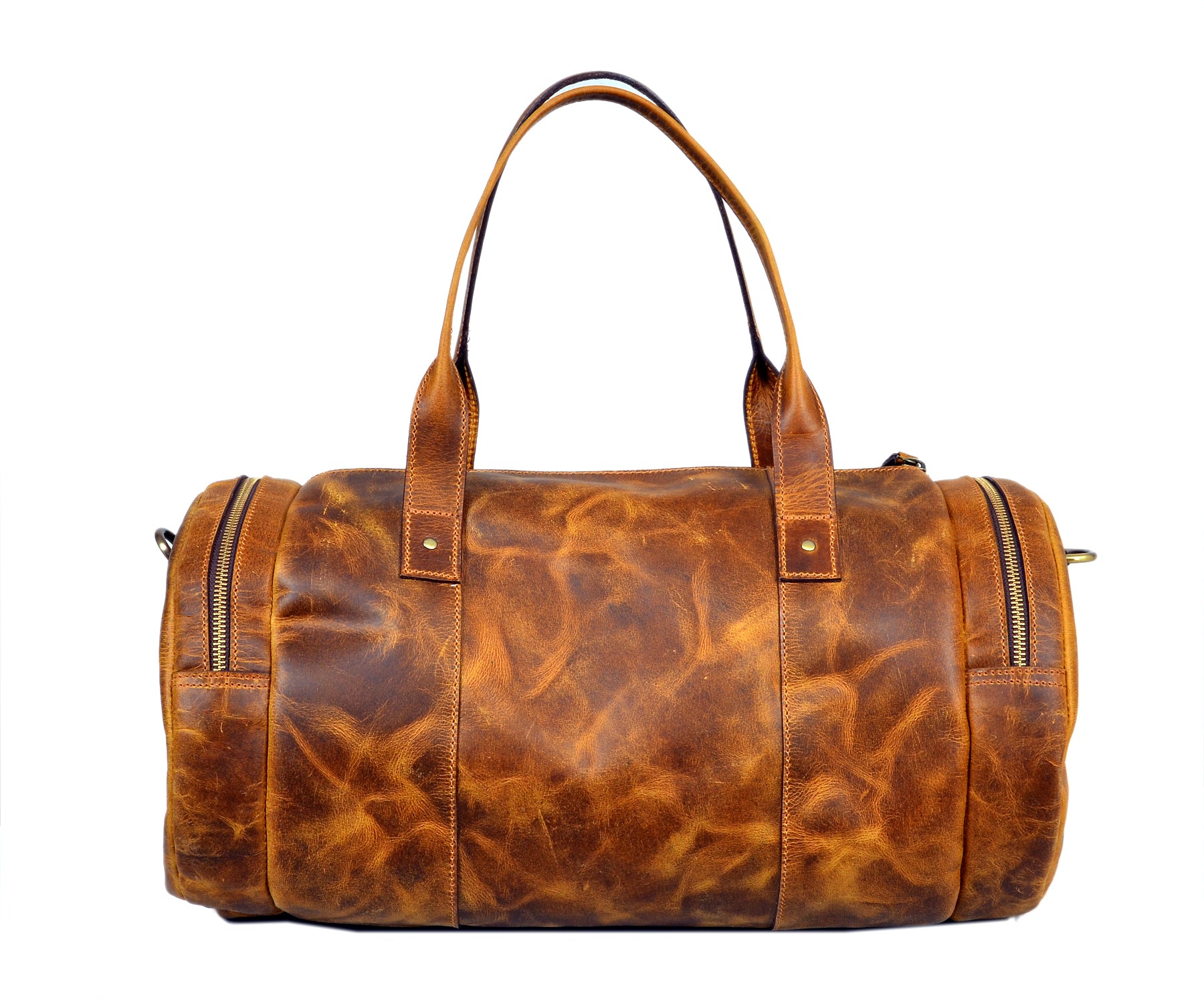 Leather Overnight Bag Mens | High On Leather