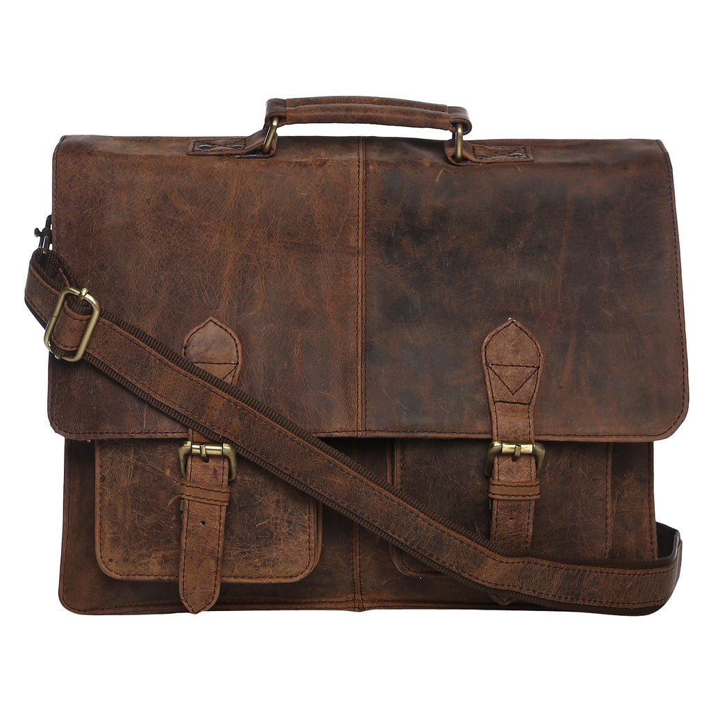 LEATHER BRIEFCASE FOR MEN