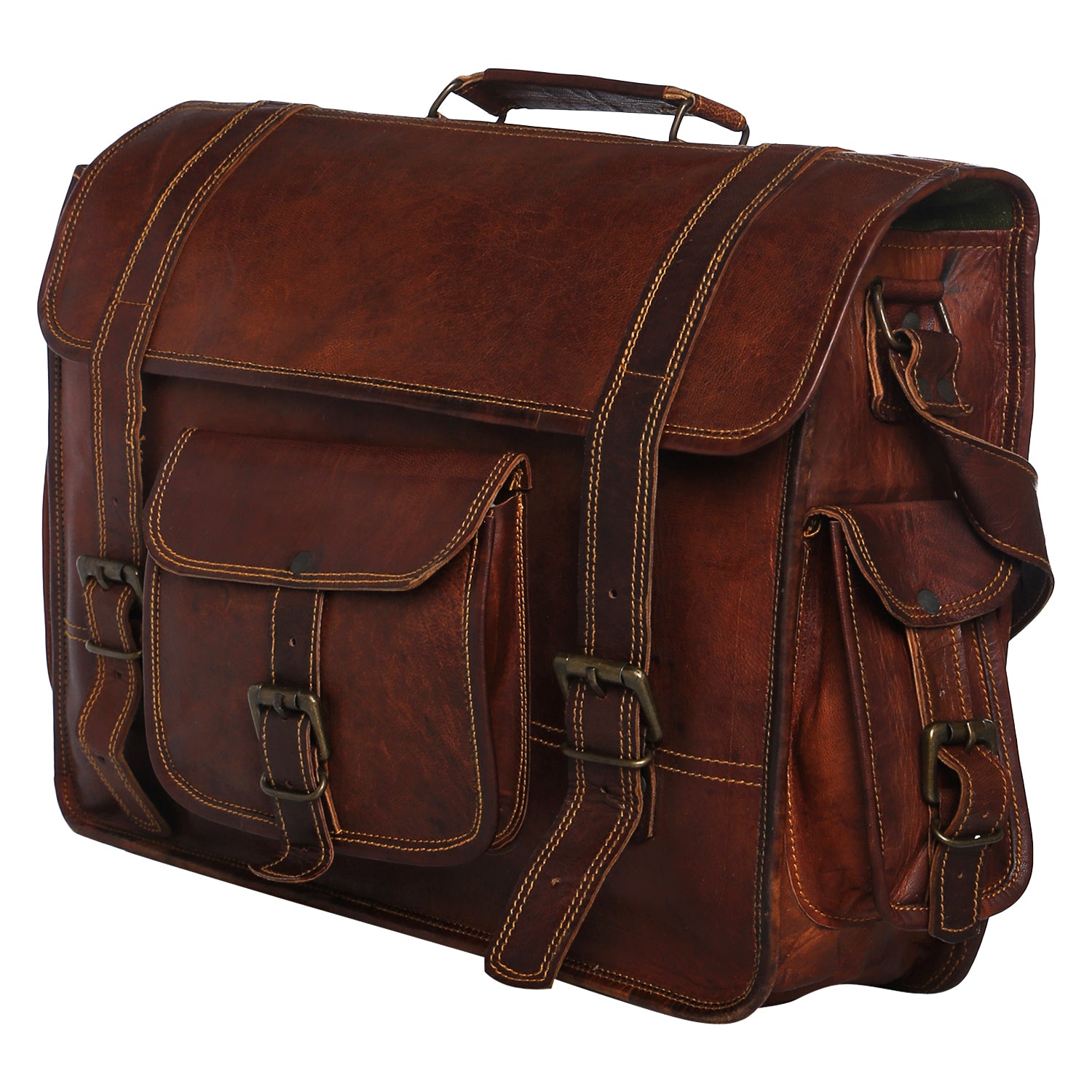 Leather Computer Briefcase Florida | High On Leather