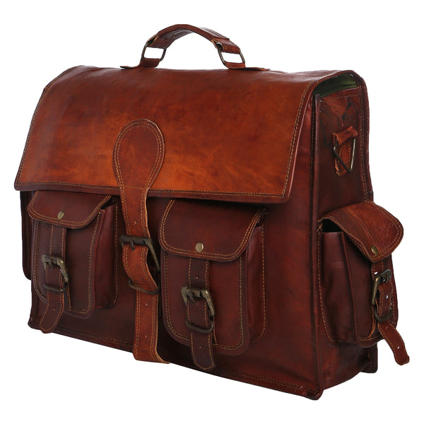 Soft Men's Leather Messenger UK | High On Leather