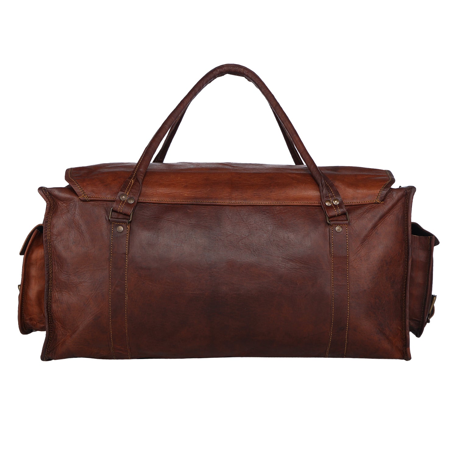 Buy Soft Leather Duffel Bags Piel Leather 9711 9712