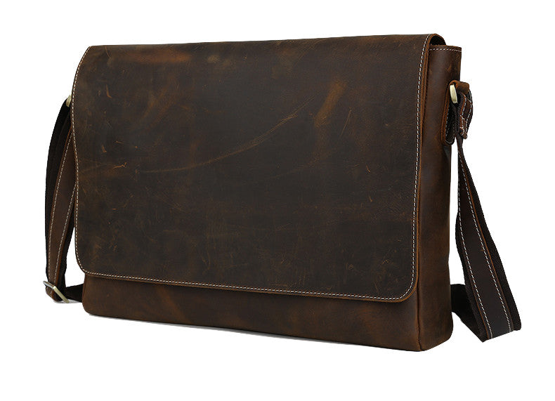 top rated leather messenger bags