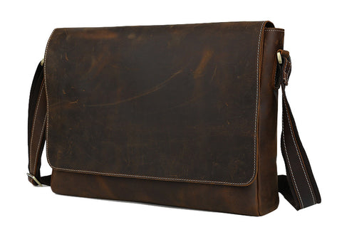 Best Full Grain Leather Messenger