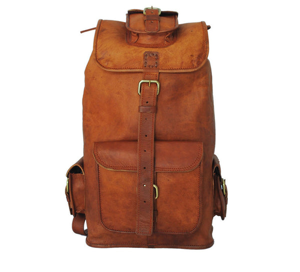 Small Designer Leather Backpack | High On Leather