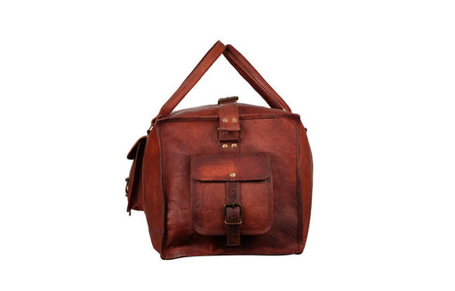 Leather Motorcycle Duffle Bag — The Handmade Store