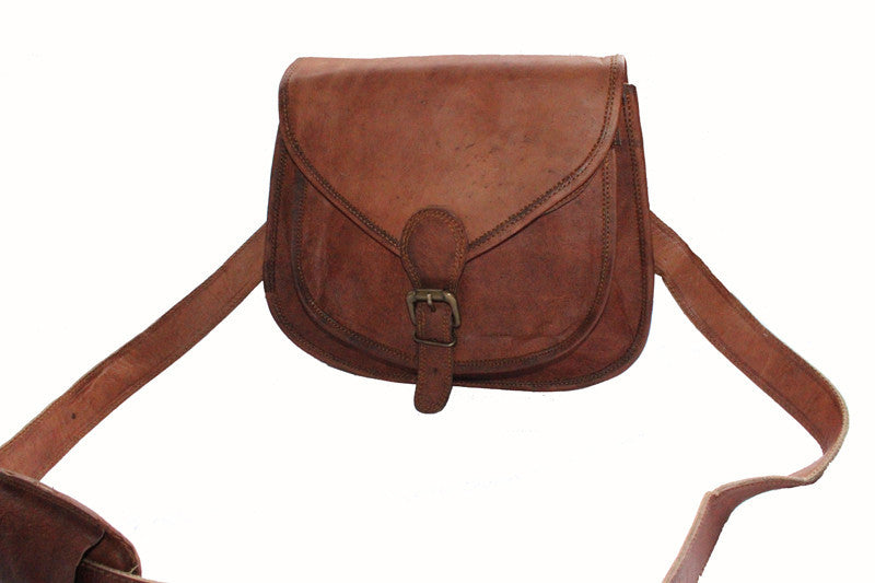 leather crossbody satchel