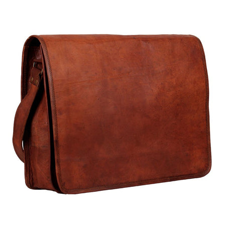 leather messenger bag