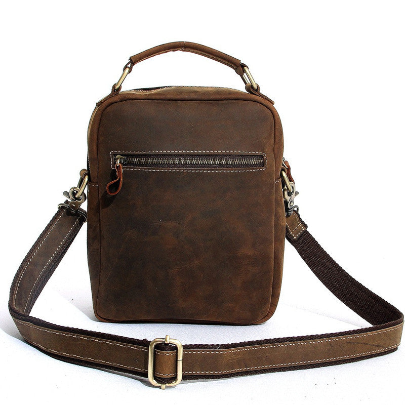 Genuine Leather Crossbody Ipad Case | High On Leather