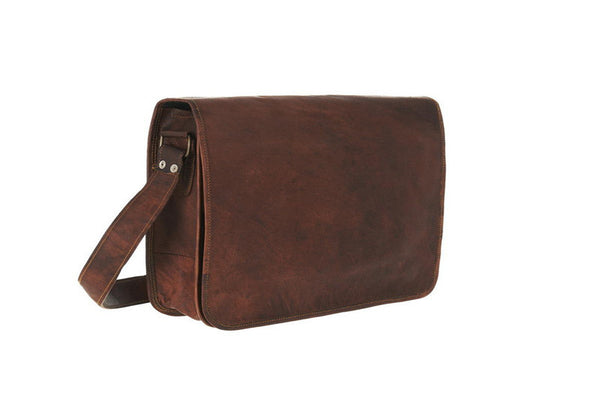 Mini Leather Messenger Bag | High On Leather
