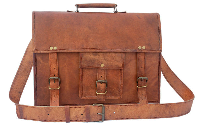 male leather satchel bags