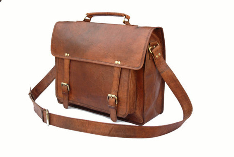 Indiana Jones Leather Briefcase | High On Leather