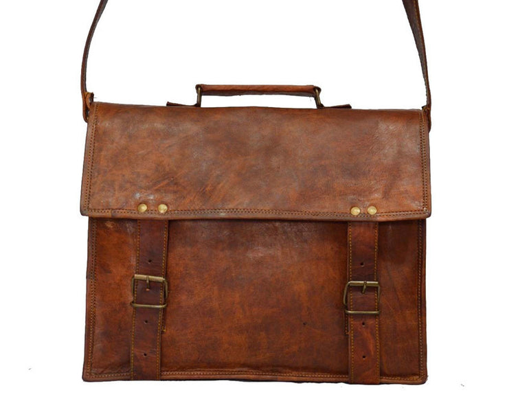 Indiana Jones Leather Briefcase — High On Leather