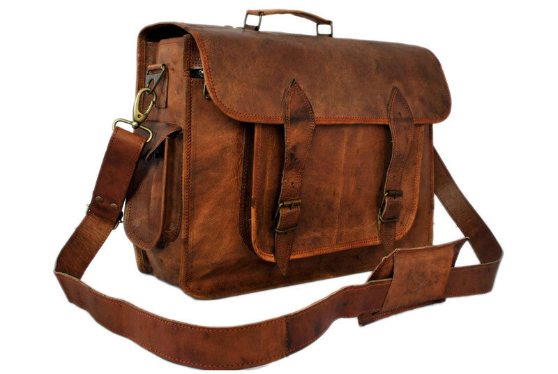 Indiana Jones Leather Briefcase | High On Leather