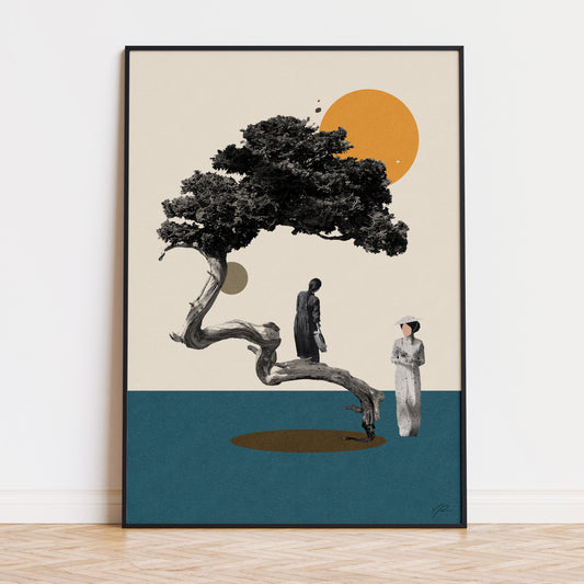 The Handmaiden movie poster redesign in bauhaus mid century modern style, Korean movie, directed by Park Chan Wook,  print art, wall decor, art, home decor, office decor, gift, vintage movie poster, retro movie poster, minimalist poster