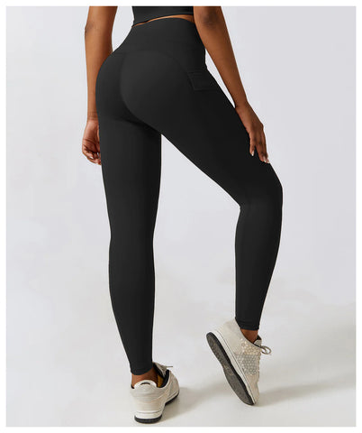 Kibra Airbrush Pocket High-Waist Legging